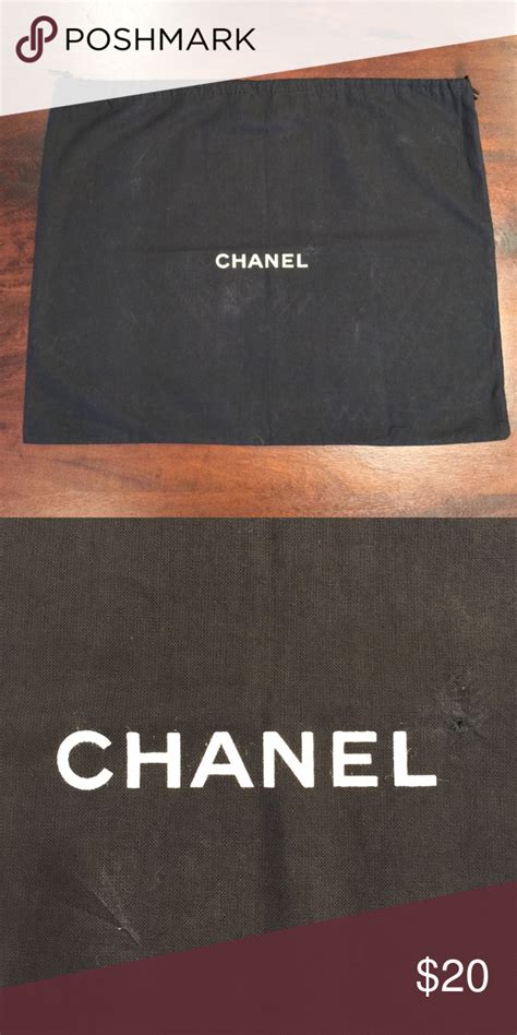 authentic chanel dust bag